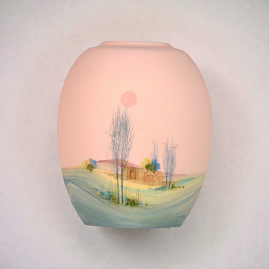 Raha - Vaso Ovoidale in Ceramica "Riposo" - Dar al Fannan