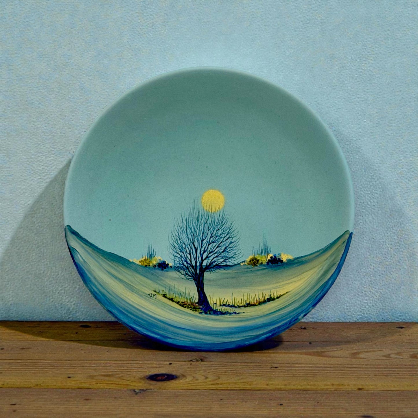 Nisla - Ciotola Decorativa "Inverno Blu" - Dar al Fannan