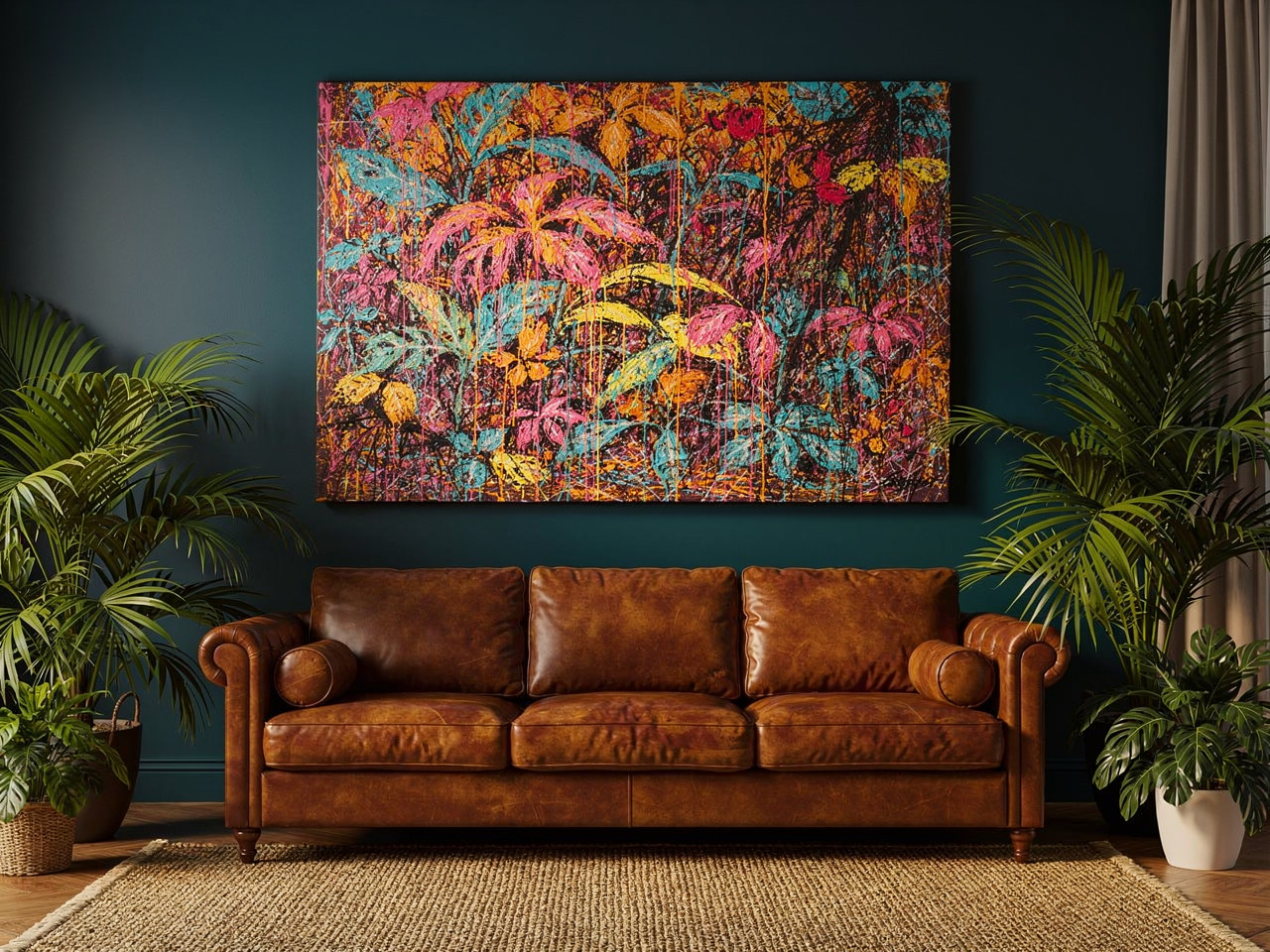 Visioni Contemporanee – Foresta Liquida (Flora Astratta)