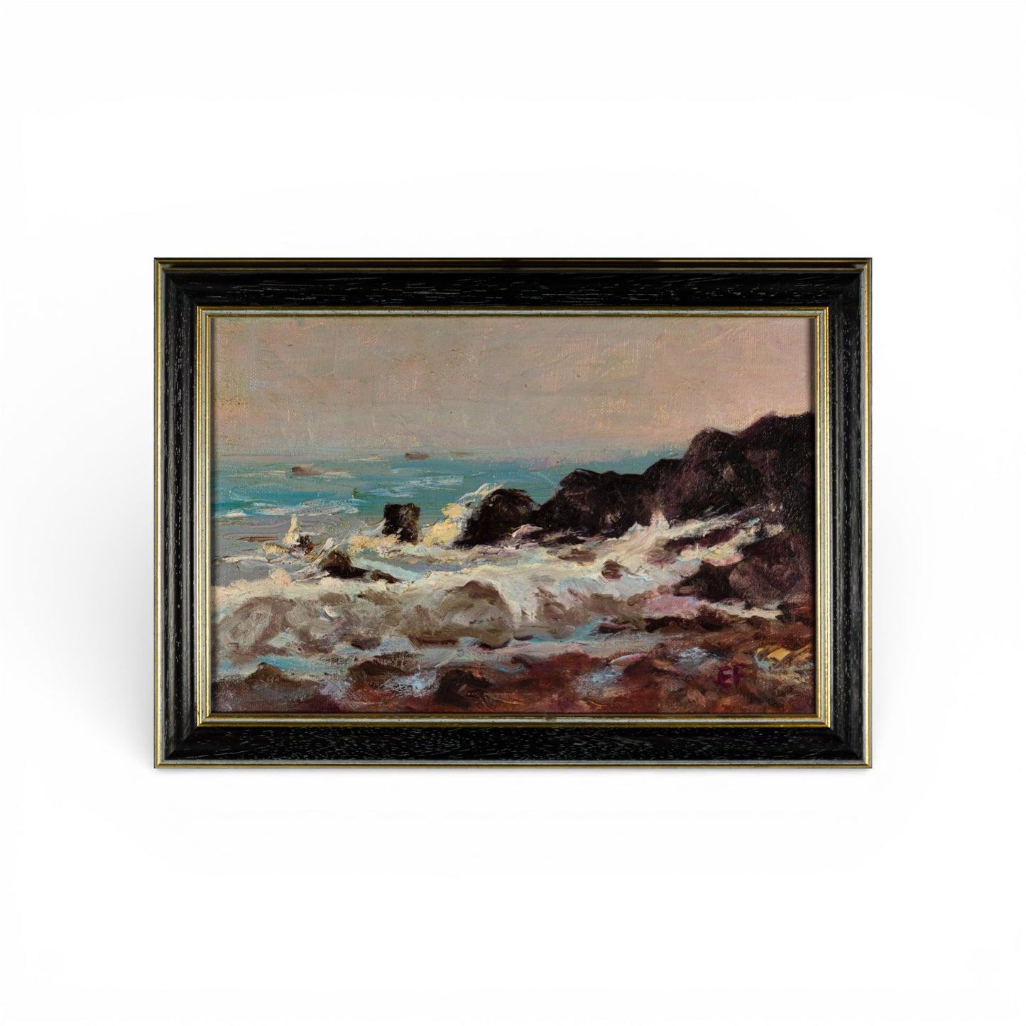Tempesta e scogli