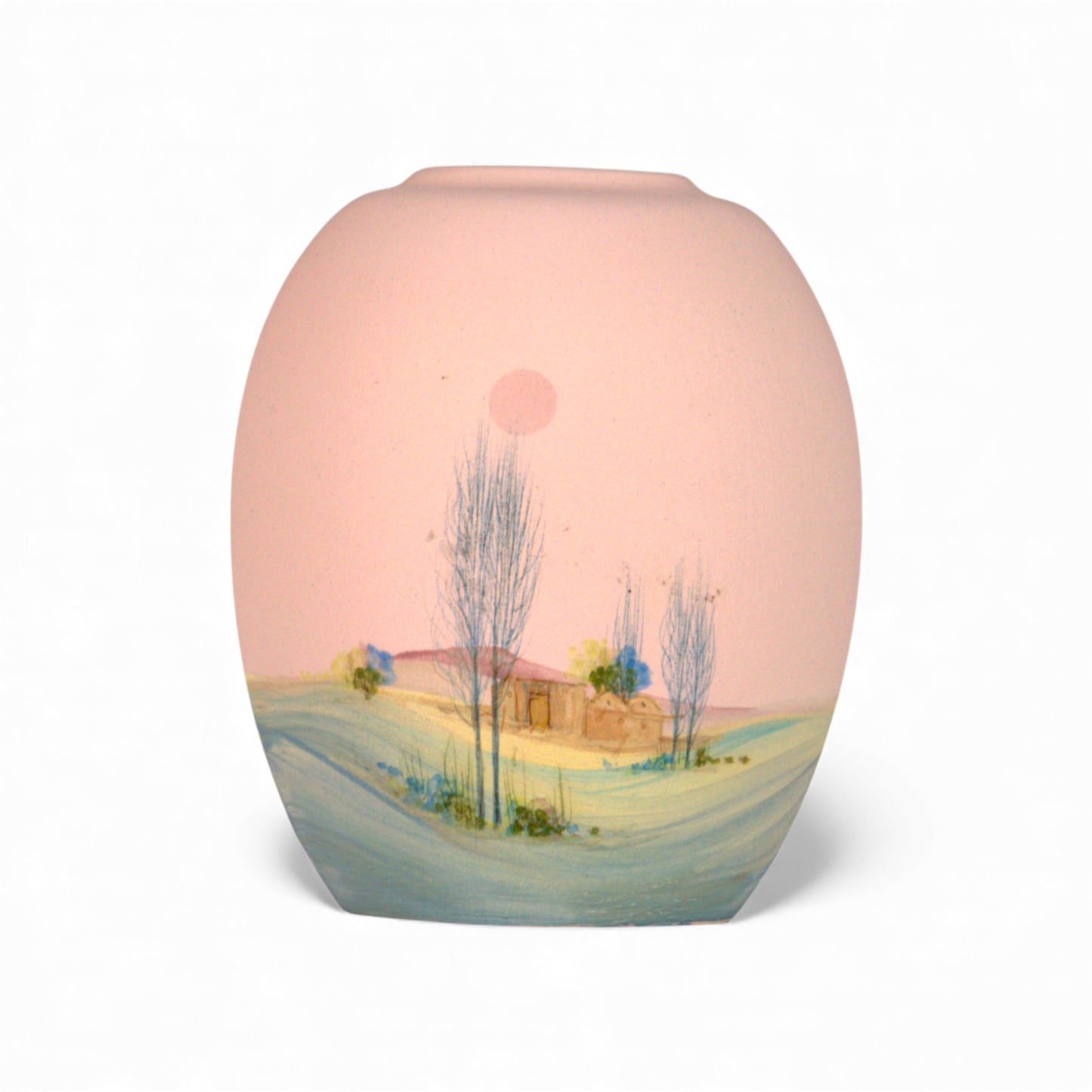 Raha - Vaso Ovoidale in Ceramica "Riposo" - Dar al Fannan