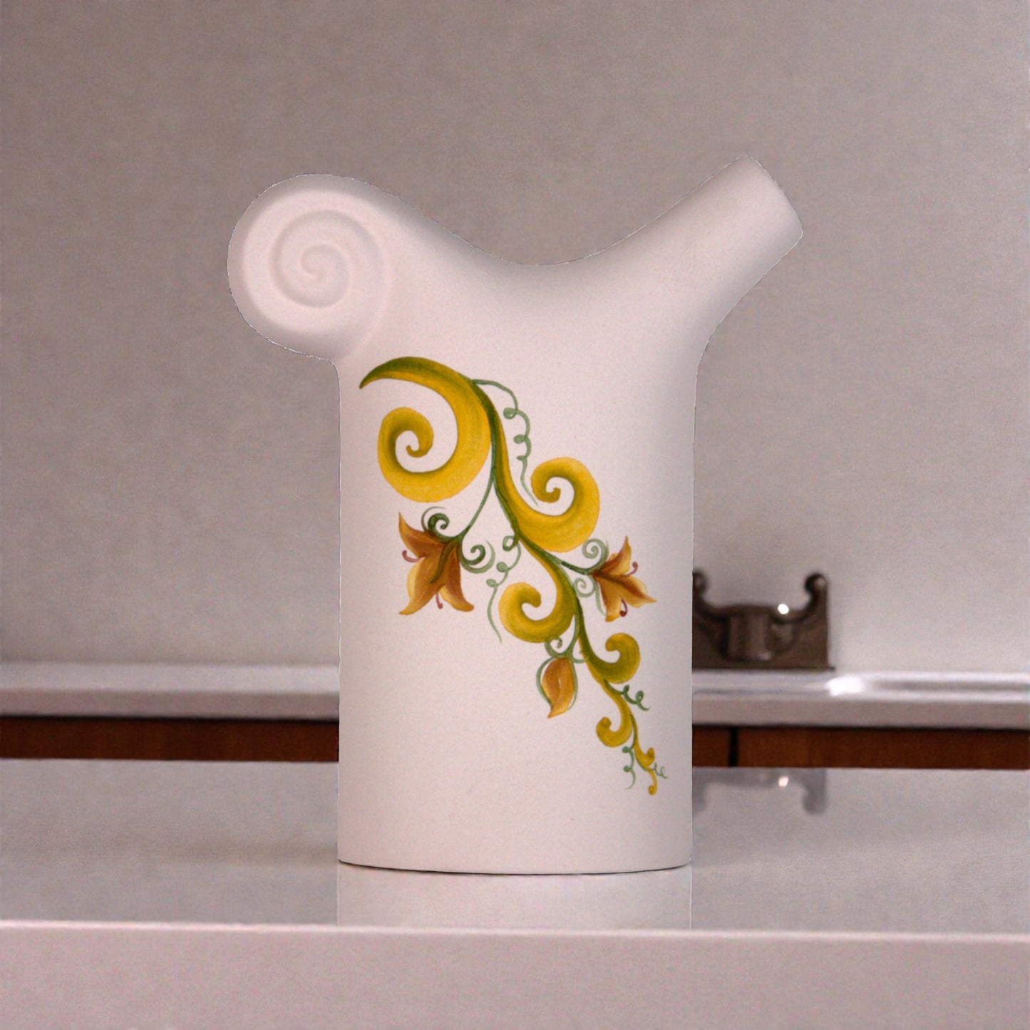 Raqsa - Vaso Scultura Asimmetrico "Danza" - Dar al Fannan