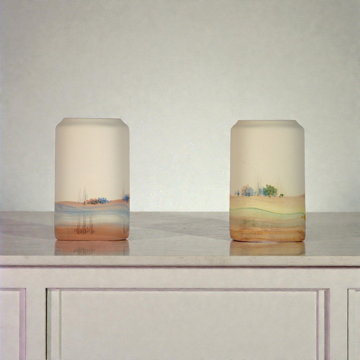 Rukn - Vaso Scultura Compatto "Pilastro" - Dar al Fannan