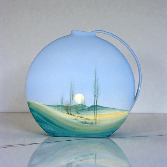 Shams - Vaso Scultura a Disco "Sole" - Dar al Fannan
