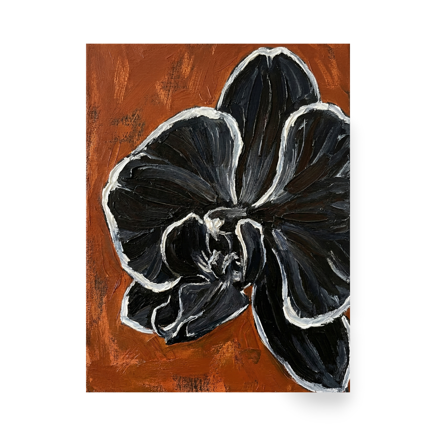 Natura Materica – L'Orchidea Nera