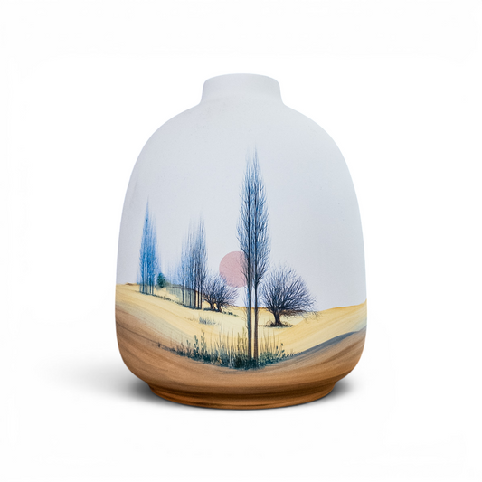 Nur - Vaso Scultura "Paesaggio Luminoso" - Dar al Fannan