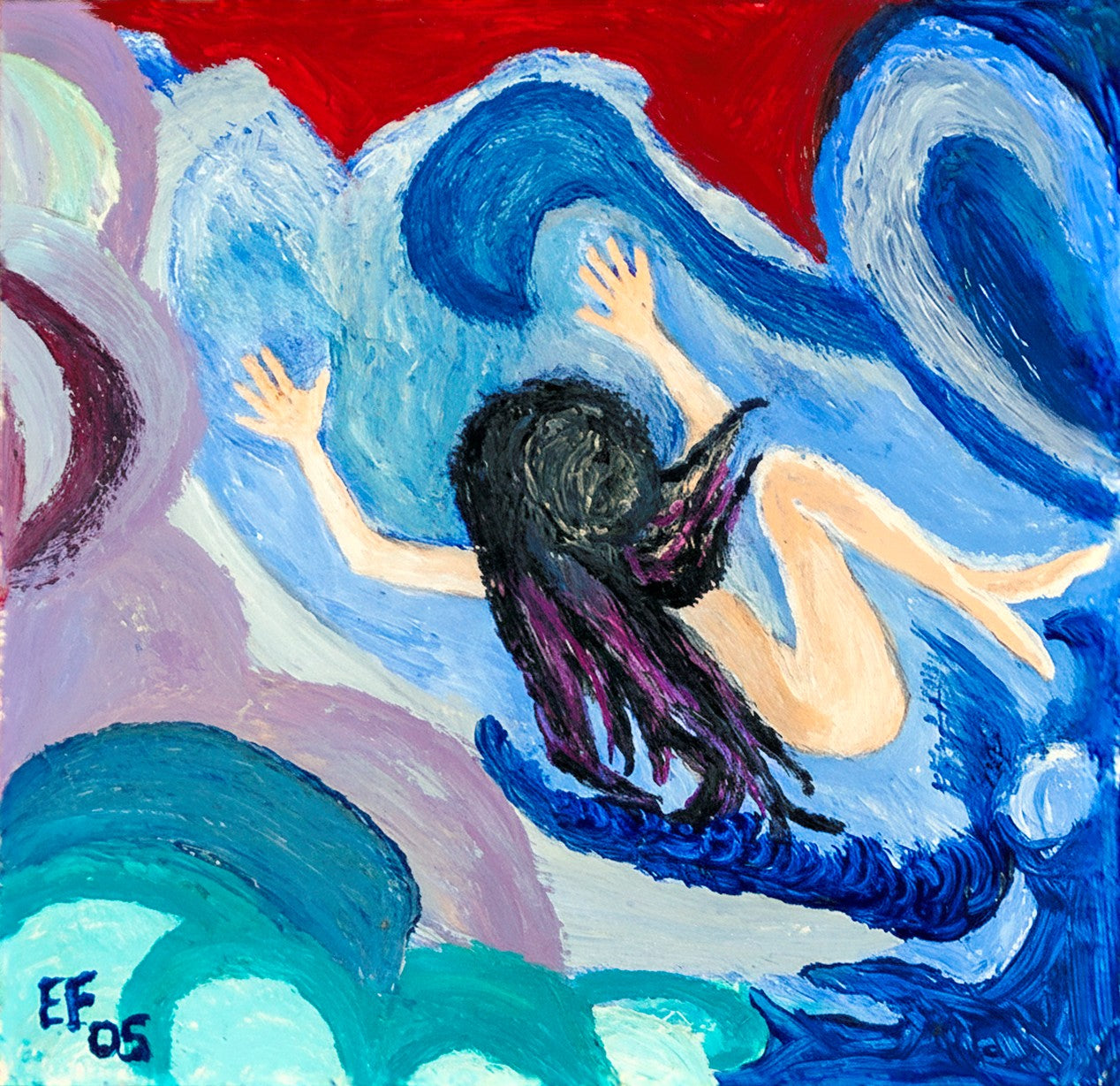 Giochi di Sirena – Stampa d'Autore su Canvas