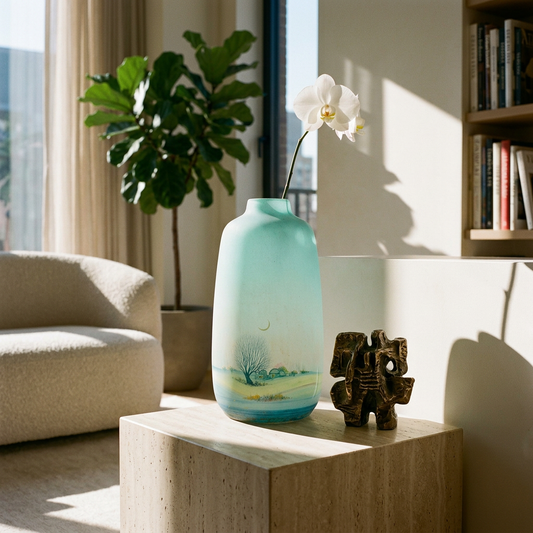 Munir – Vaso Alto Decorativo “Luce” – Dar al Fannan